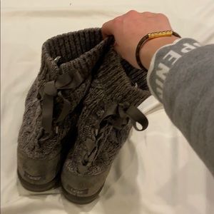 Uggs. A little worn but selling for a good price